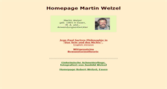 Desktop Screenshot of mwelzel.de